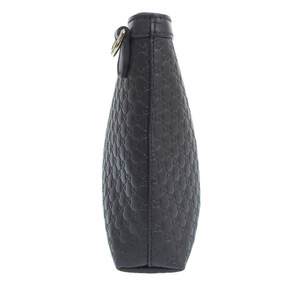 Gucci Shoulder Bags Black Leather Outlet